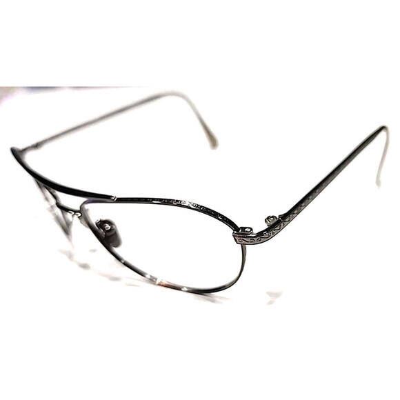 Morgenthal Frederics Eagle Gunmetal Aviator Unisex Sunglasses Frame 58-16 140